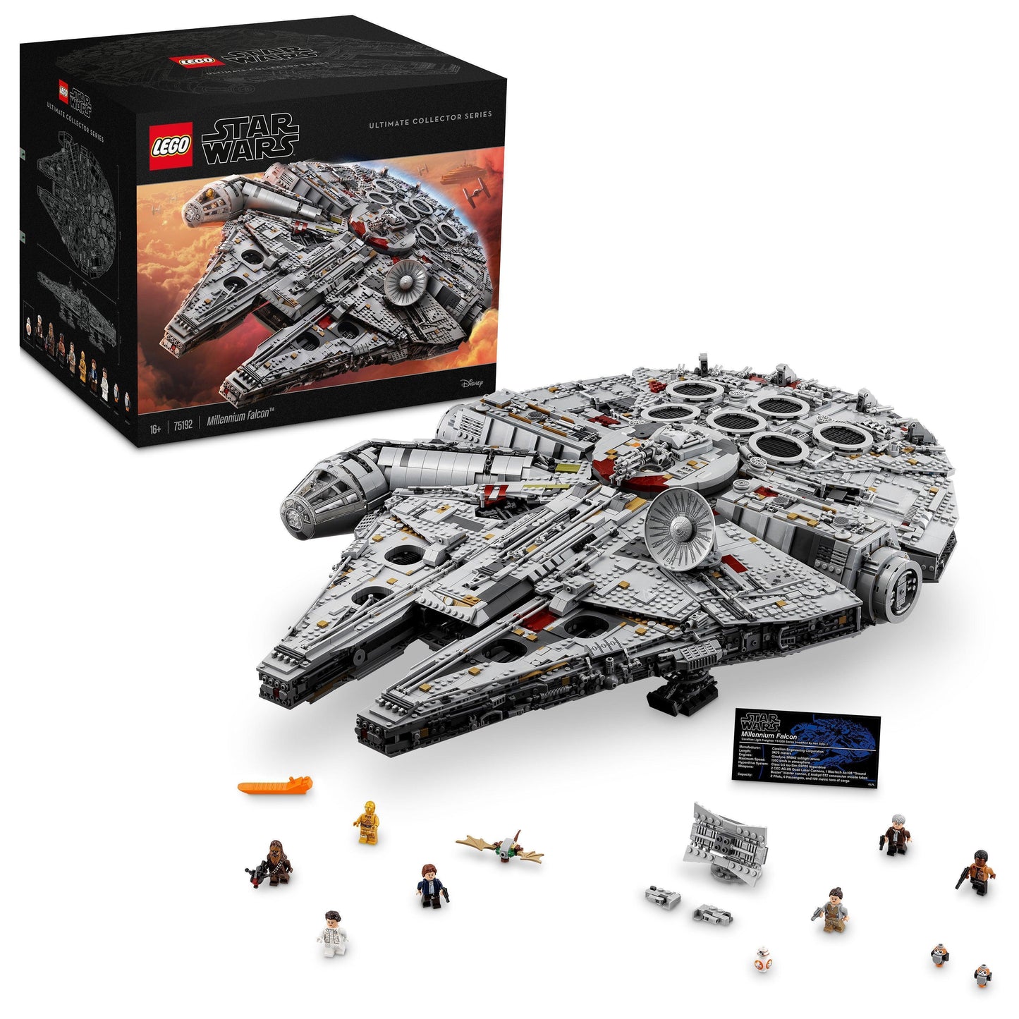 LEGO Luke's Millennium Falcon 75192 StarWars LEGO STARWARS @ 2TTOYS | Official LEGO shop😊🥰 LEGO €. 849.99