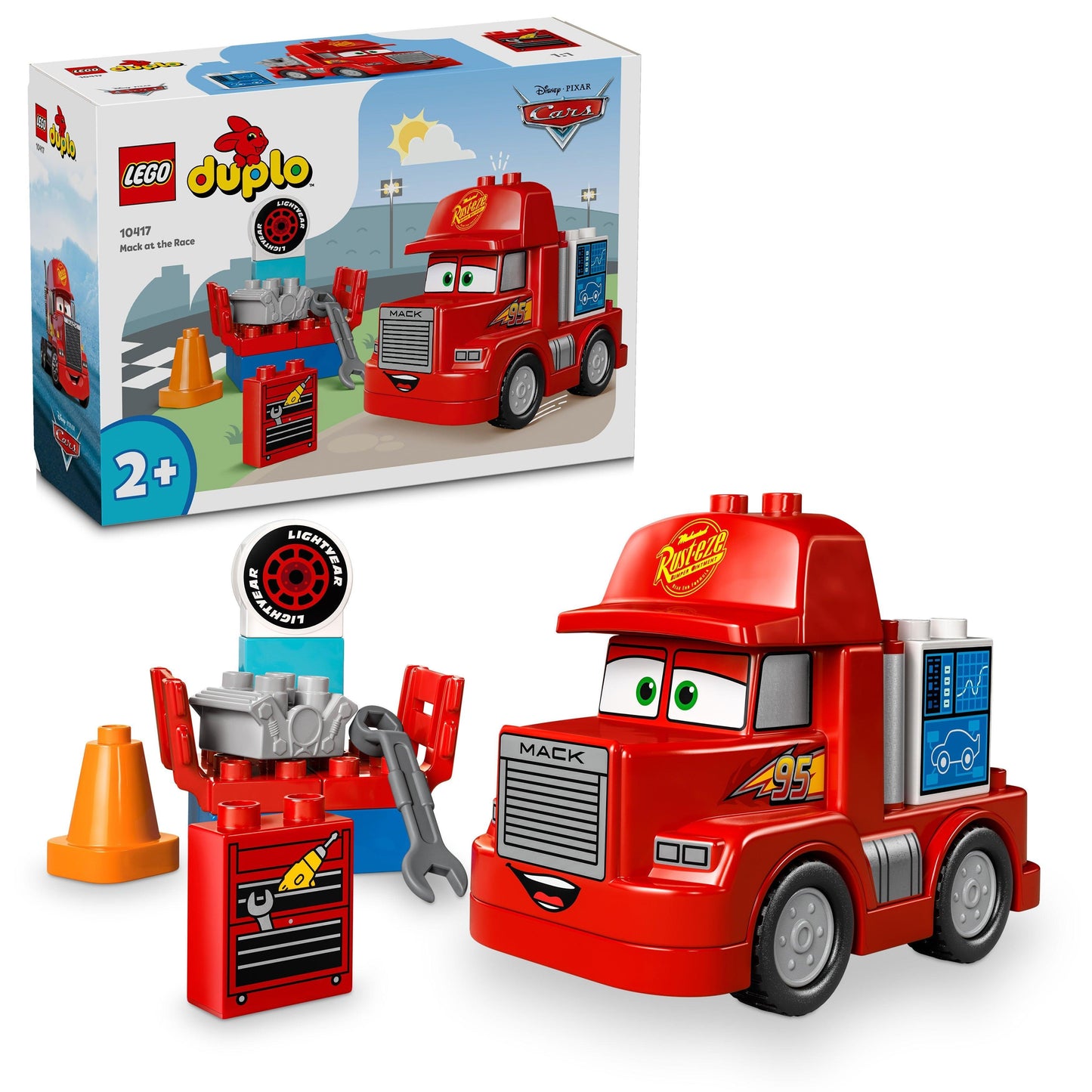 LEGO Mack at the race 10417 Disney LEGO DUPLO @ 2TTOYS LEGO €. 19.99