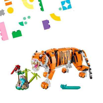 LEGO Majestic Tiger 31129 Creator 3-in-1 LEGO CREATOR @ 2TTOYS LEGO €. 49.99