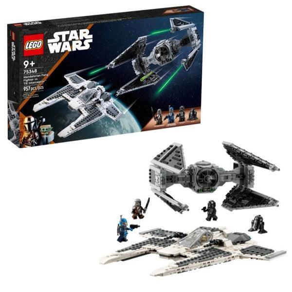 LEGO Mandalorian Fang Fighter vs TIE Interceptor 75348 StarWars LEGO STARWARS @ 2TTOYS LEGO €. 99.99