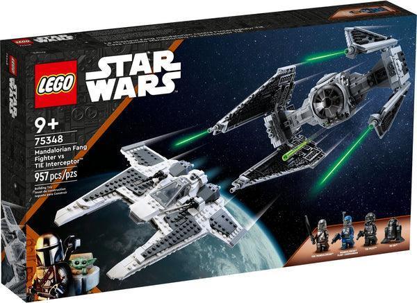 LEGO Mandalorian Fang Fighter vs TIE Interceptor 75348 StarWars LEGO STARWARS @ 2TTOYS LEGO €. 99.99