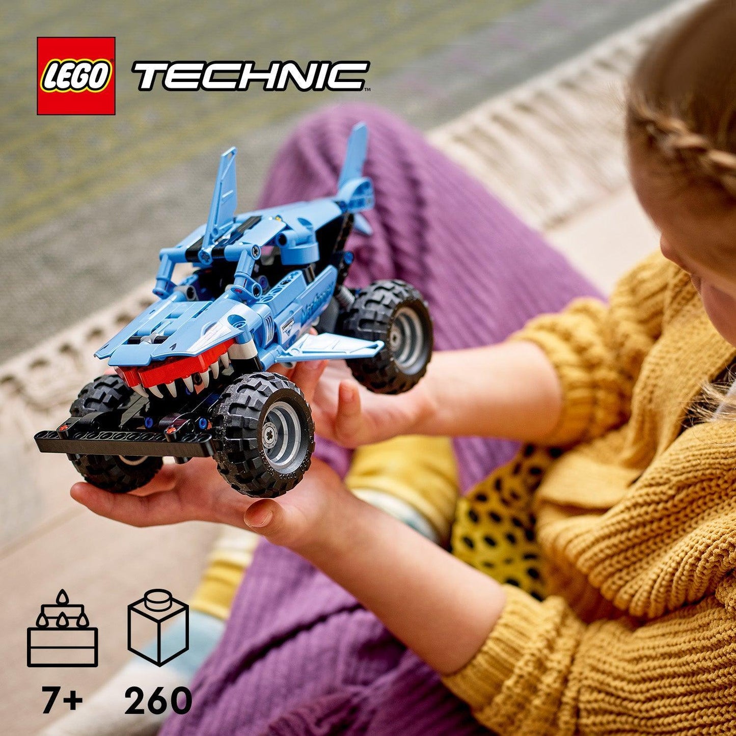 LEGO Megalodon Monster truck Jam Blue 42134 Technic LEGO TECHNIC @ 2TTOYS LEGO €. 16.99