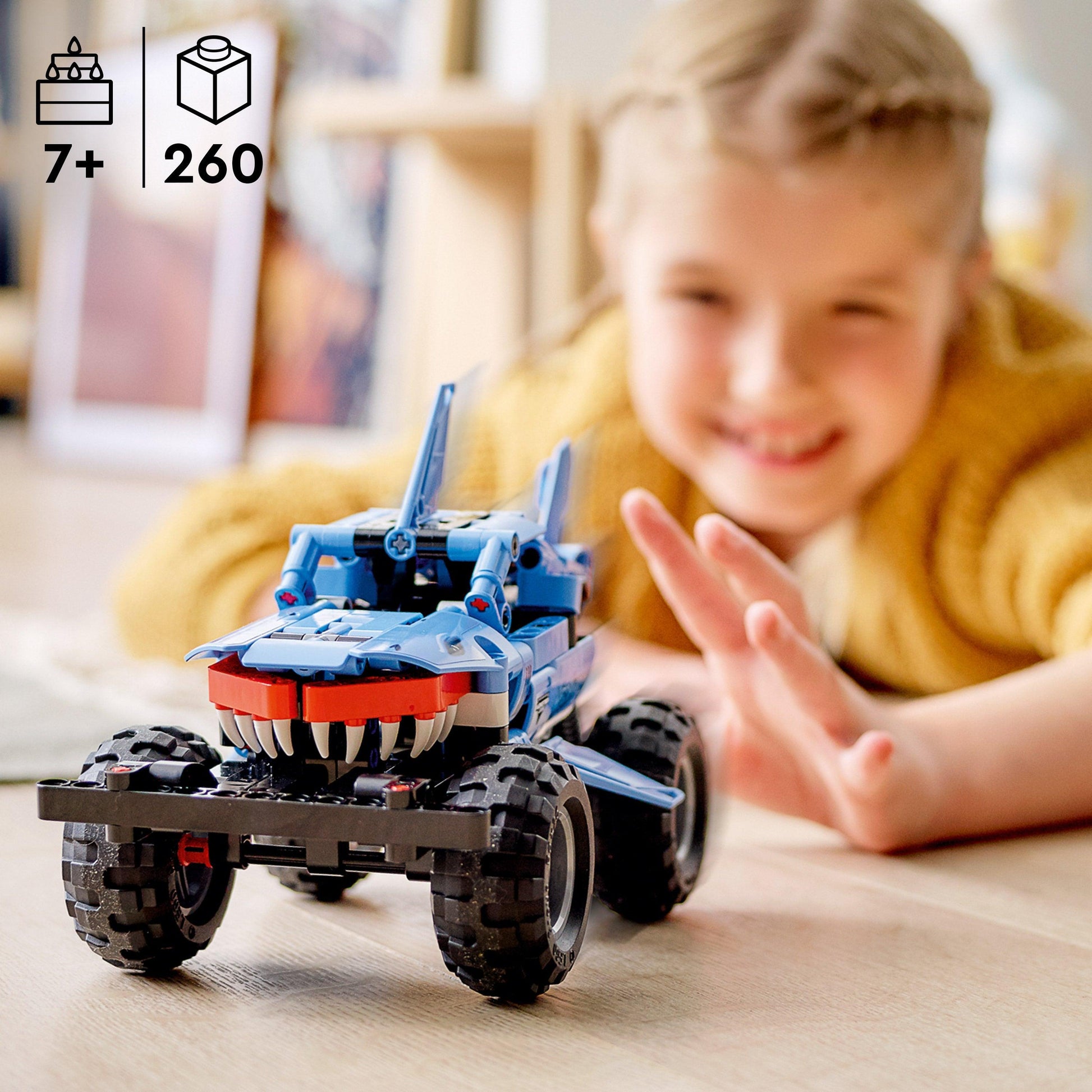 LEGO Megalodon Monster truck Jam Blue 42134 Technic LEGO TECHNIC @ 2TTOYS LEGO €. 16.99