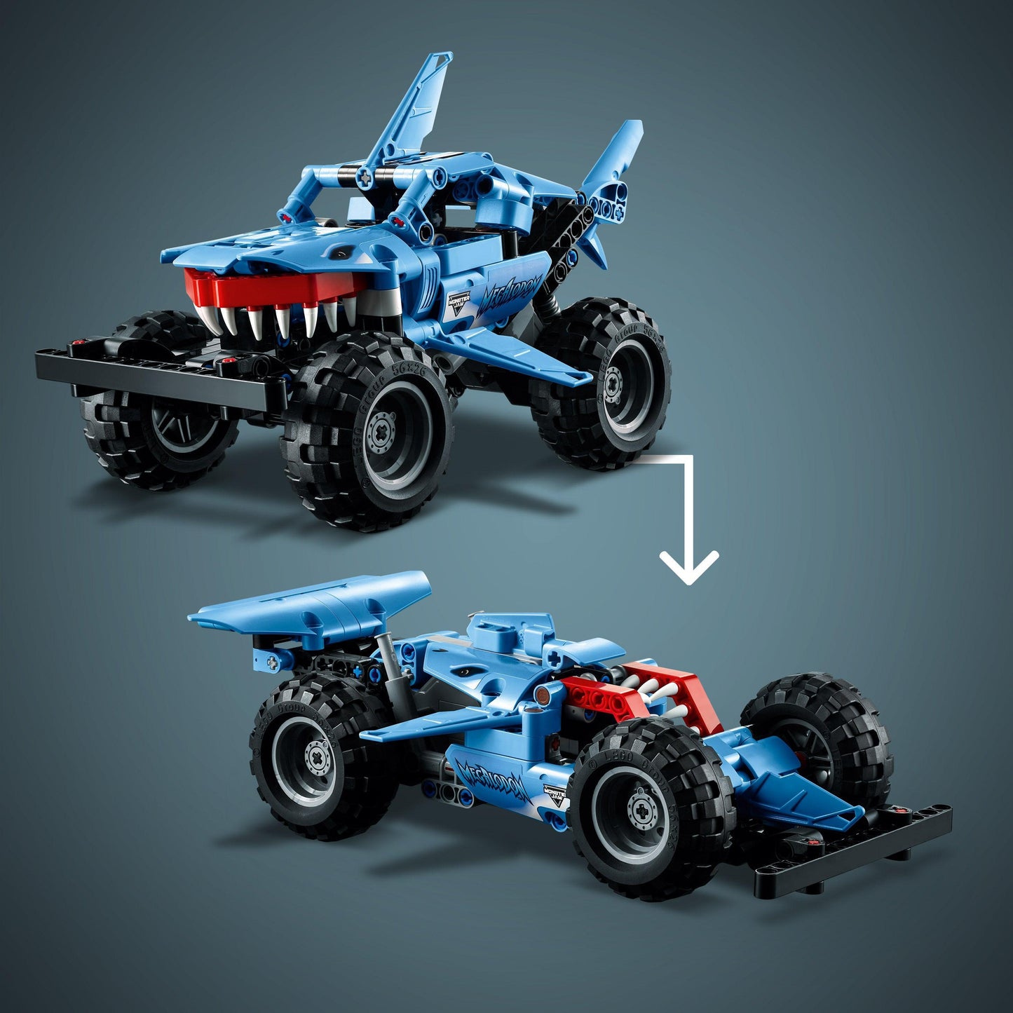 LEGO Megalodon Monster truck Jam Blue 42134 Technic LEGO TECHNIC @ 2TTOYS LEGO €. 16.99