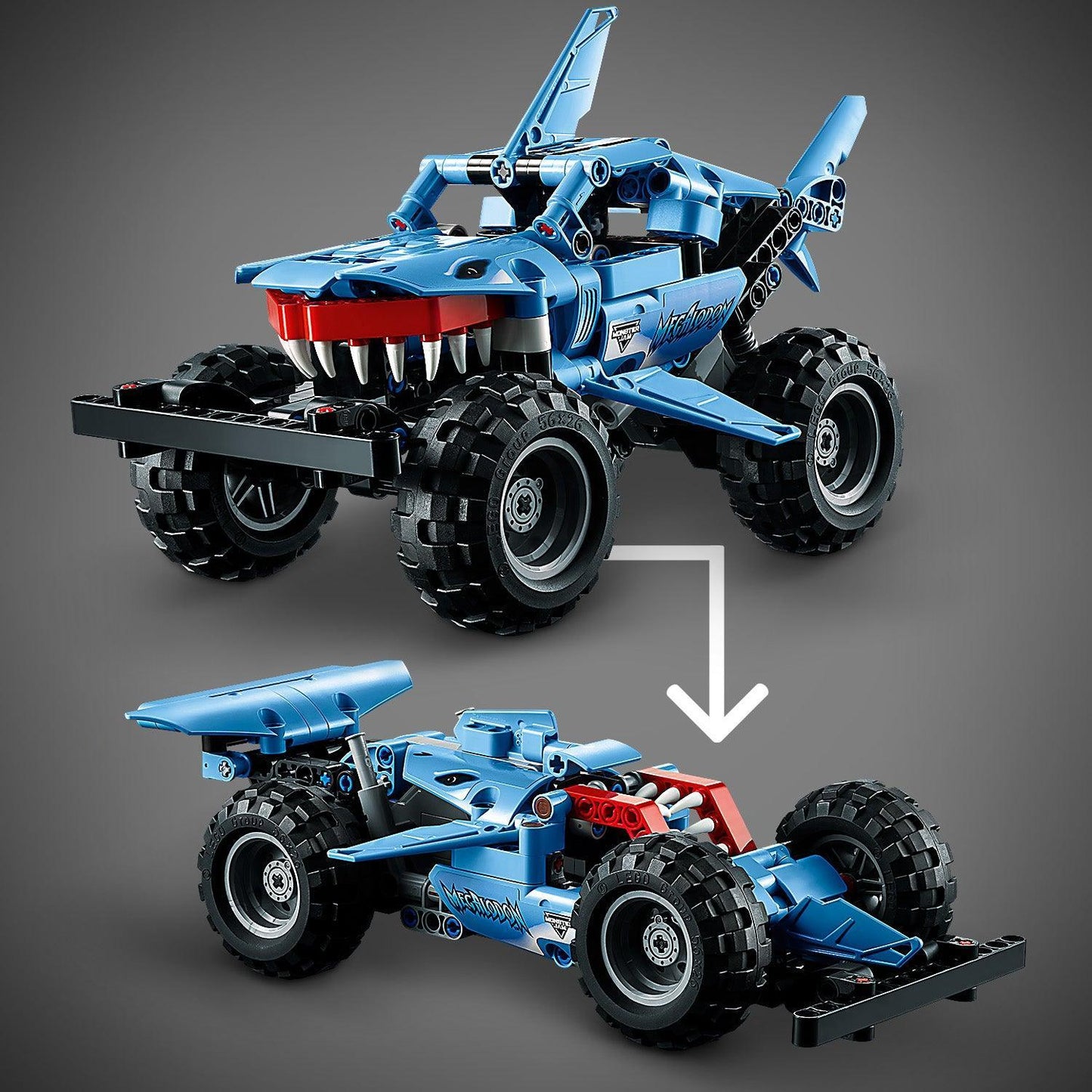 LEGO Megalodon Monster truck Jam Blue 42134 Technic LEGO TECHNIC @ 2TTOYS LEGO €. 16.99