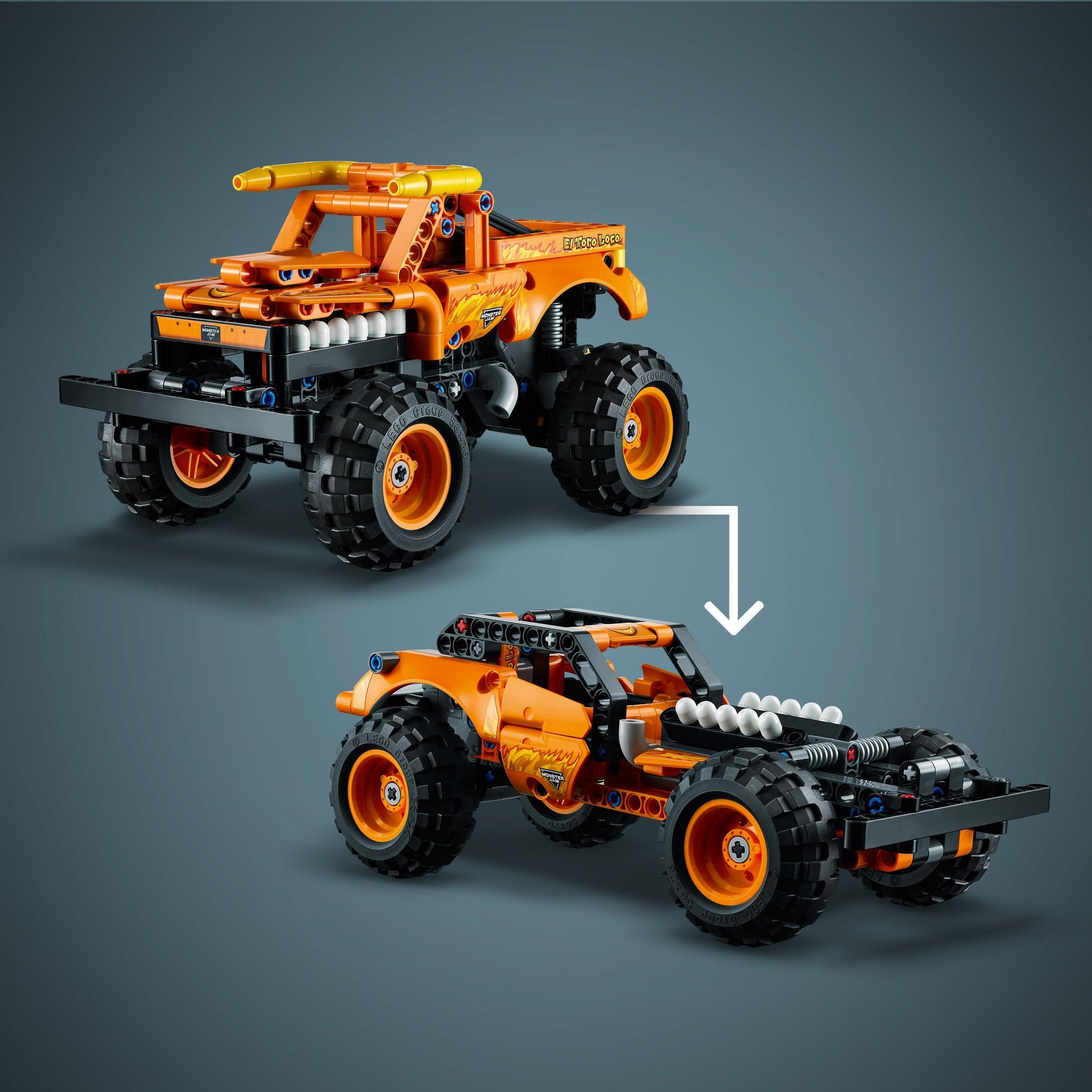 LEGO Monster Jam Truck El Toro Loco Orange 42135 Technic LEGO TECHNIC @ 2TTOYS LEGO €. 16.99