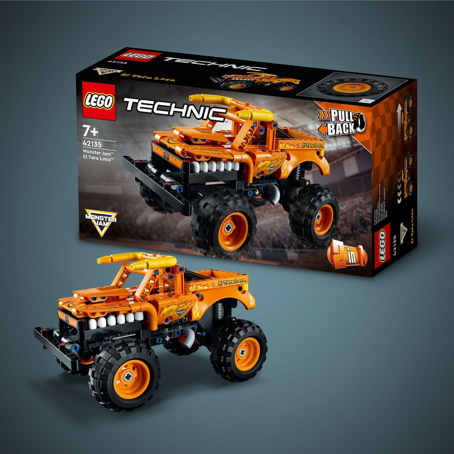 LEGO Monster Jam Truck El Toro Loco Orange 42135 Technic LEGO TECHNIC @ 2TTOYS LEGO €. 16.99