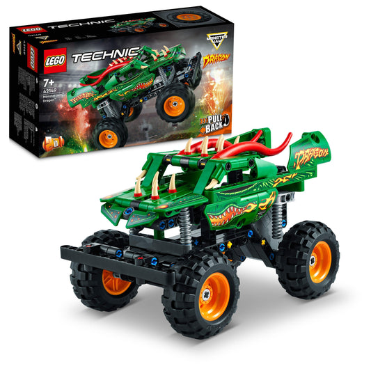 LEGO Monster Jam™ Dragon™ green 42149 Technic LEGO TECHNIC @ 2TTOYS | Official LEGO shop😊🥰 LEGO €. 16.98