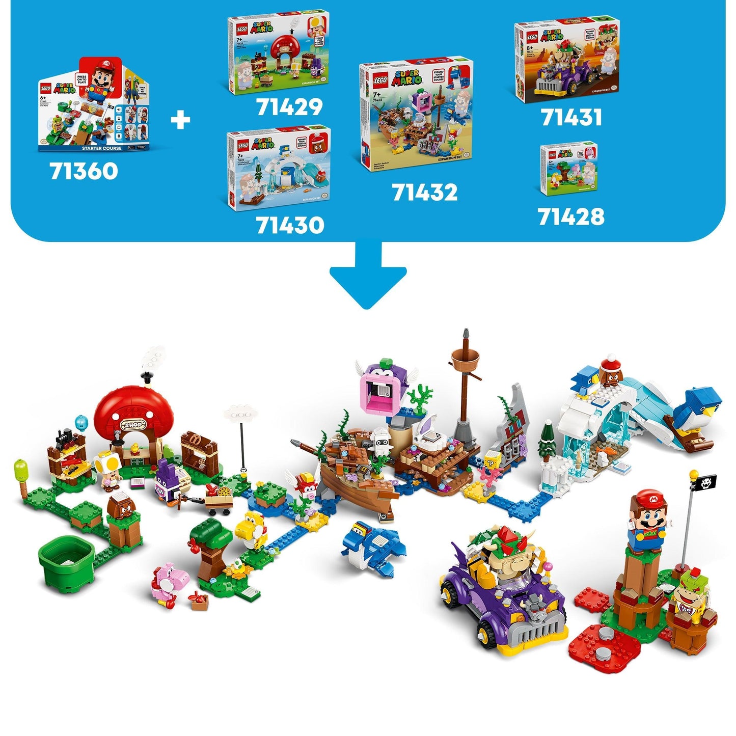 LEGO Nabbit at Toad's Shop 71429 Super Mario LEGO Super Mario @ 2TTOYS LEGO €. 19.99