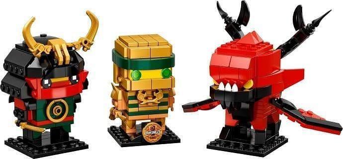 LEGO Ninjago Brickheadz figures 40490 Brickheadz LEGO NINJAGO @ 2TTOYS LEGO €. 21.99