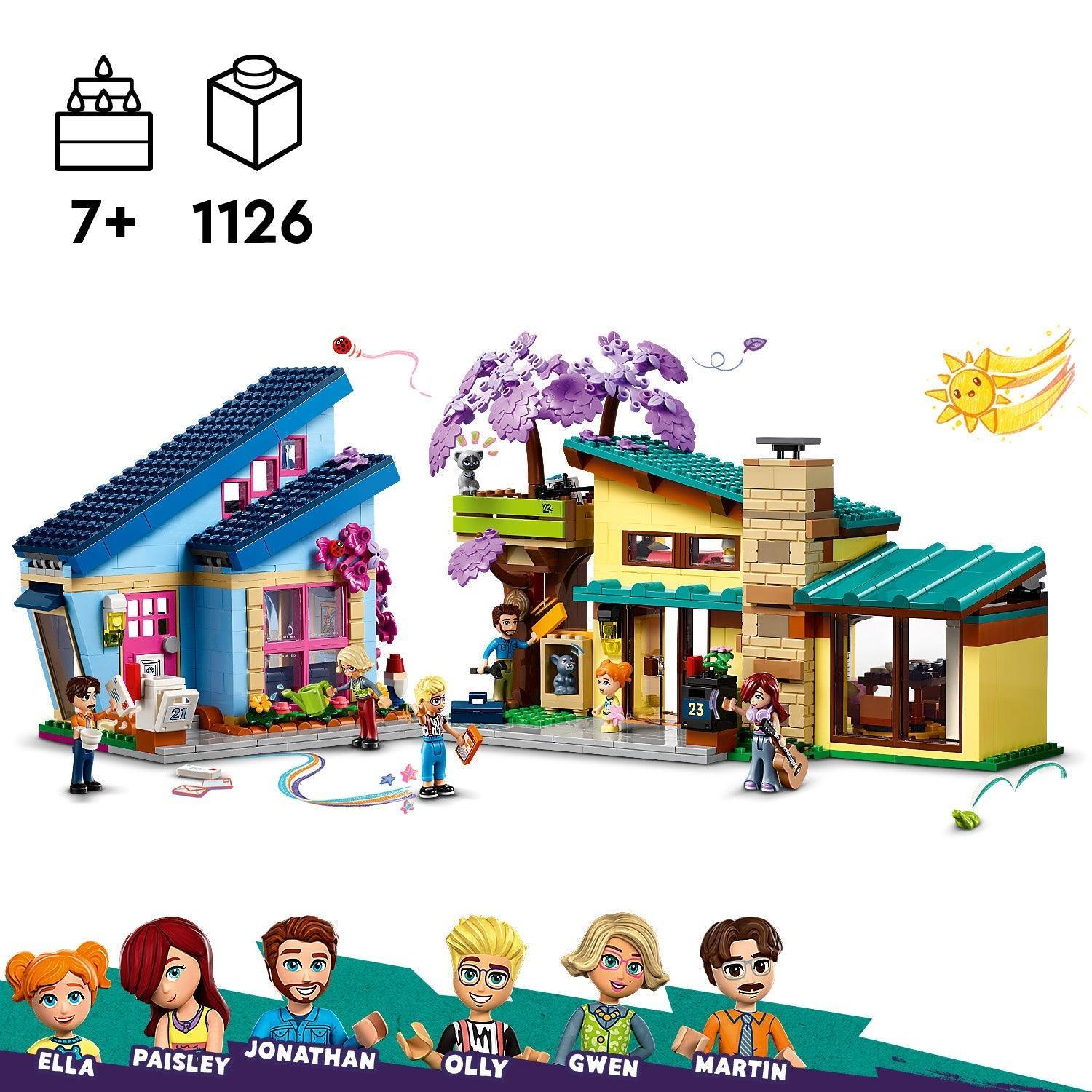 LEGO Olly and Paisley's Family Houses 42620 Friends LEGO FRIENDS @ 2TTOYS LEGO €. 99.99