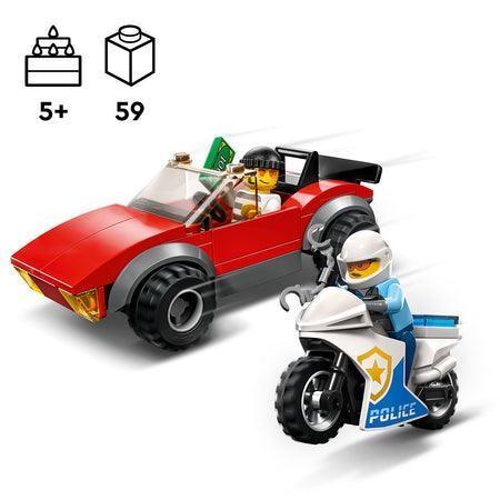 LEGO Police Bike Car Chase 60392 City LEGO CITY @ 2TTOYS LEGO €. 8.48