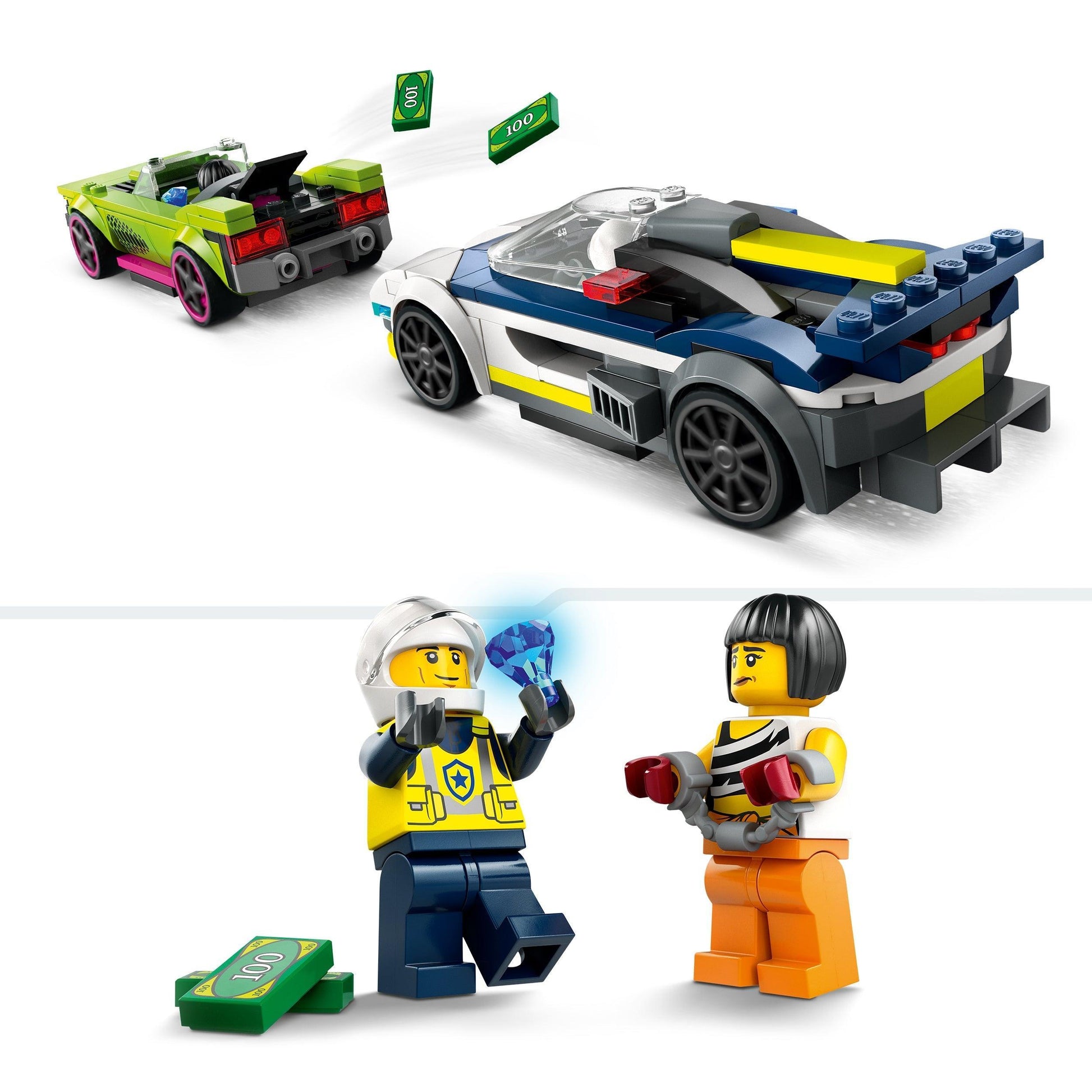 LEGO Police Car and Muscle Car Chase 60415 City LEGO FRIENDS @ 2TTOYS LEGO €. 19.99