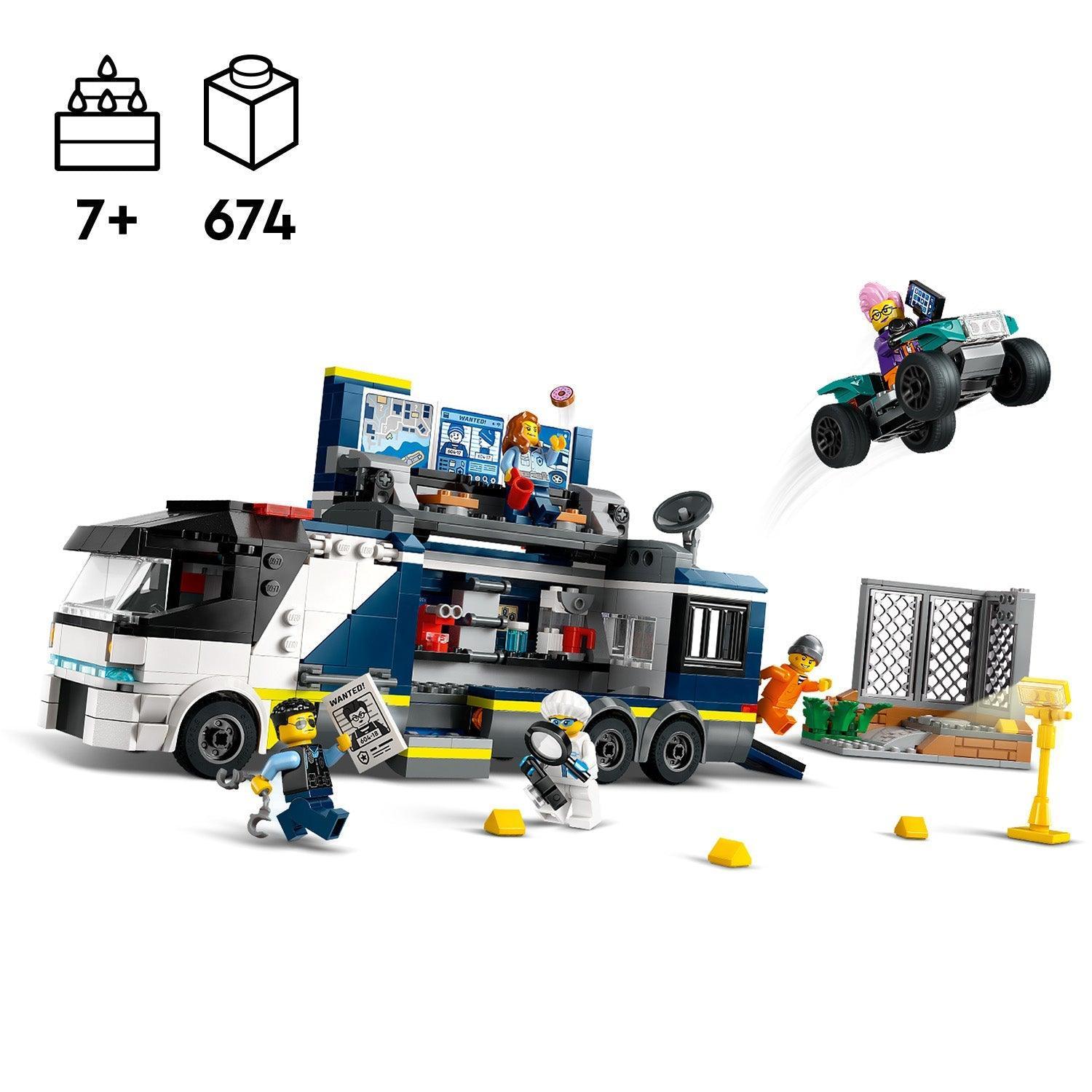 LEGO Police Mobile Crime Lab Truck 60418 City LEGO CITY @ 2TTOYS LEGO €. 54.99