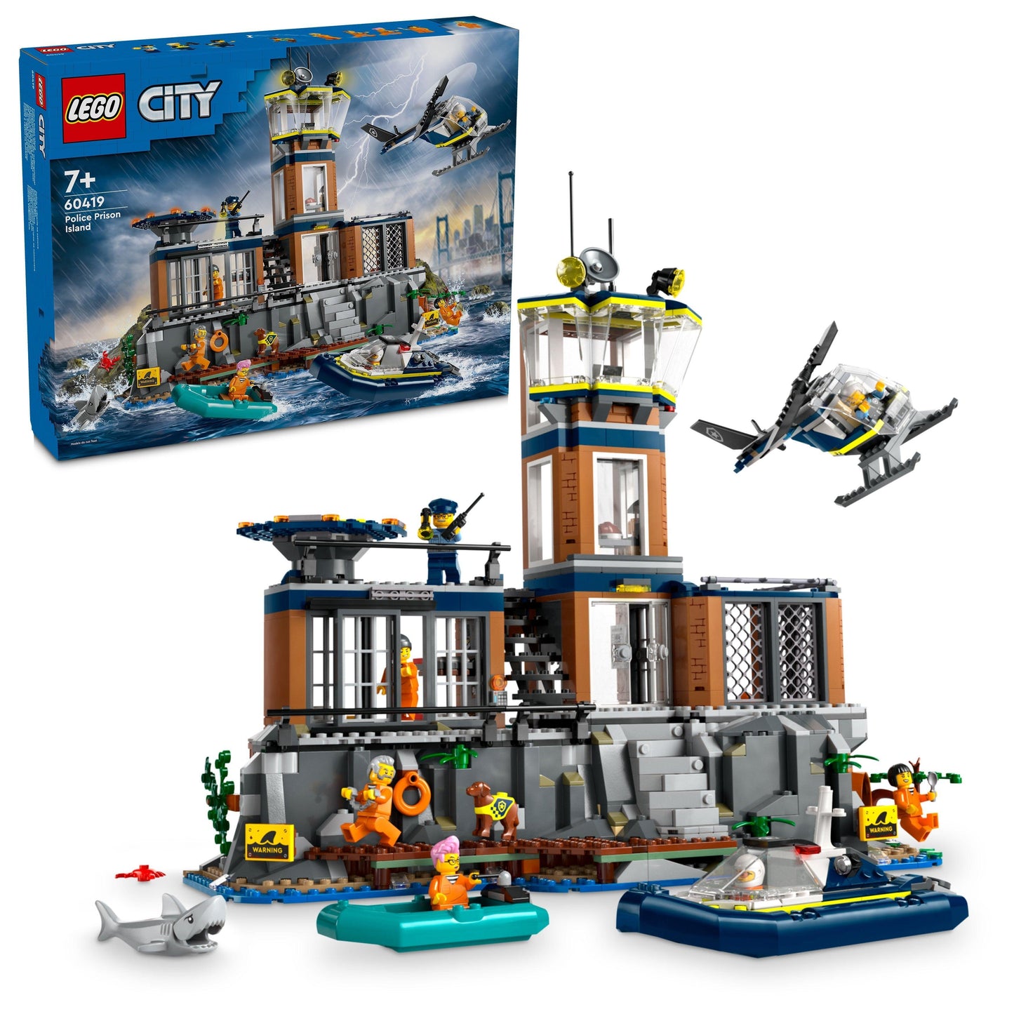 LEGO Police Prison Island 60419 City LEGO City @ 2TTOYS LEGO €. 99.99