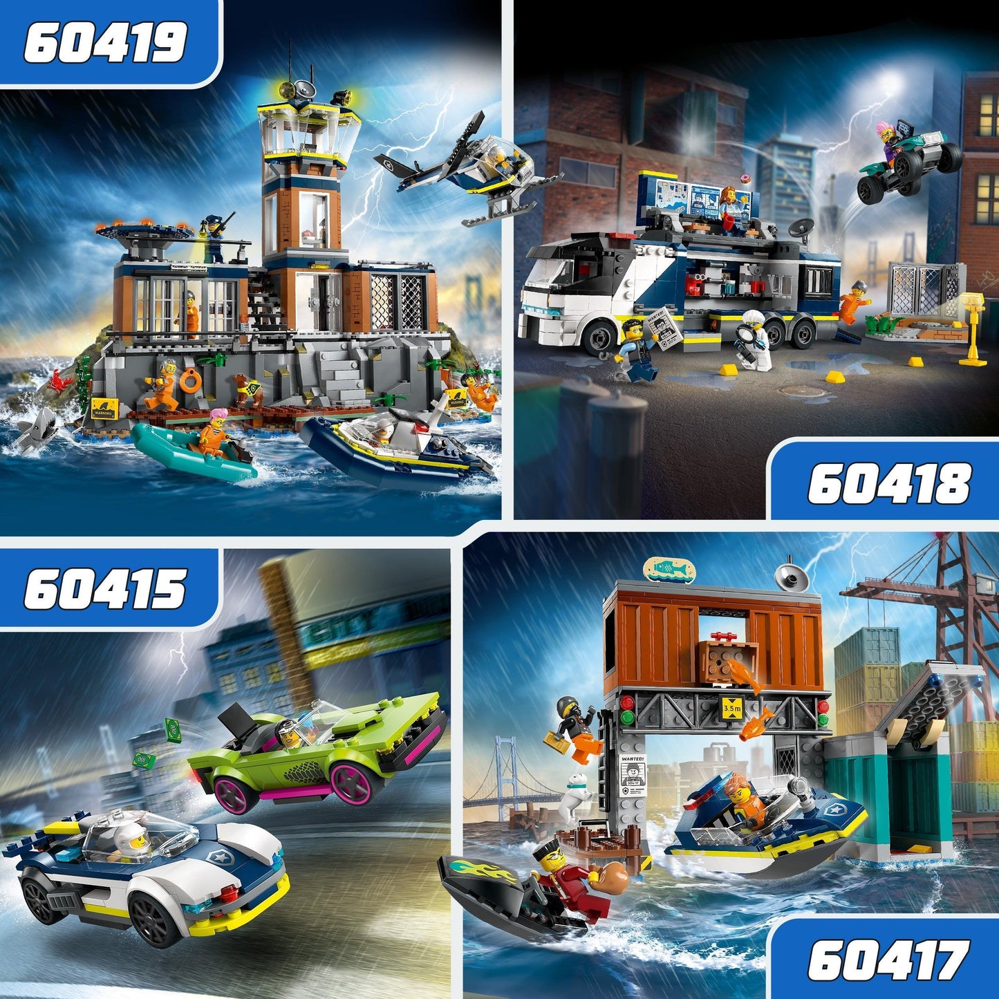 LEGO Police Prison Island 60419 City LEGO City @ 2TTOYS LEGO €. 99.99