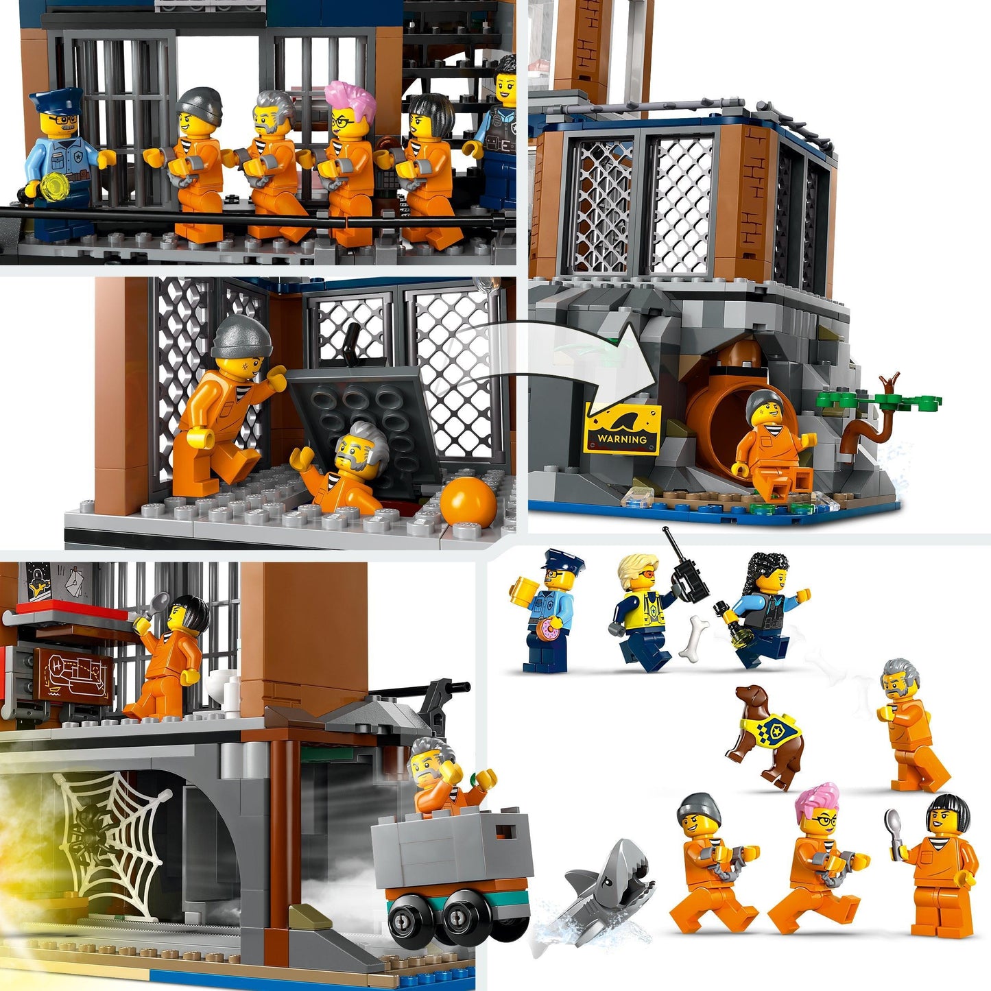 LEGO Police Prison Island 60419 City LEGO City @ 2TTOYS LEGO €. 99.99