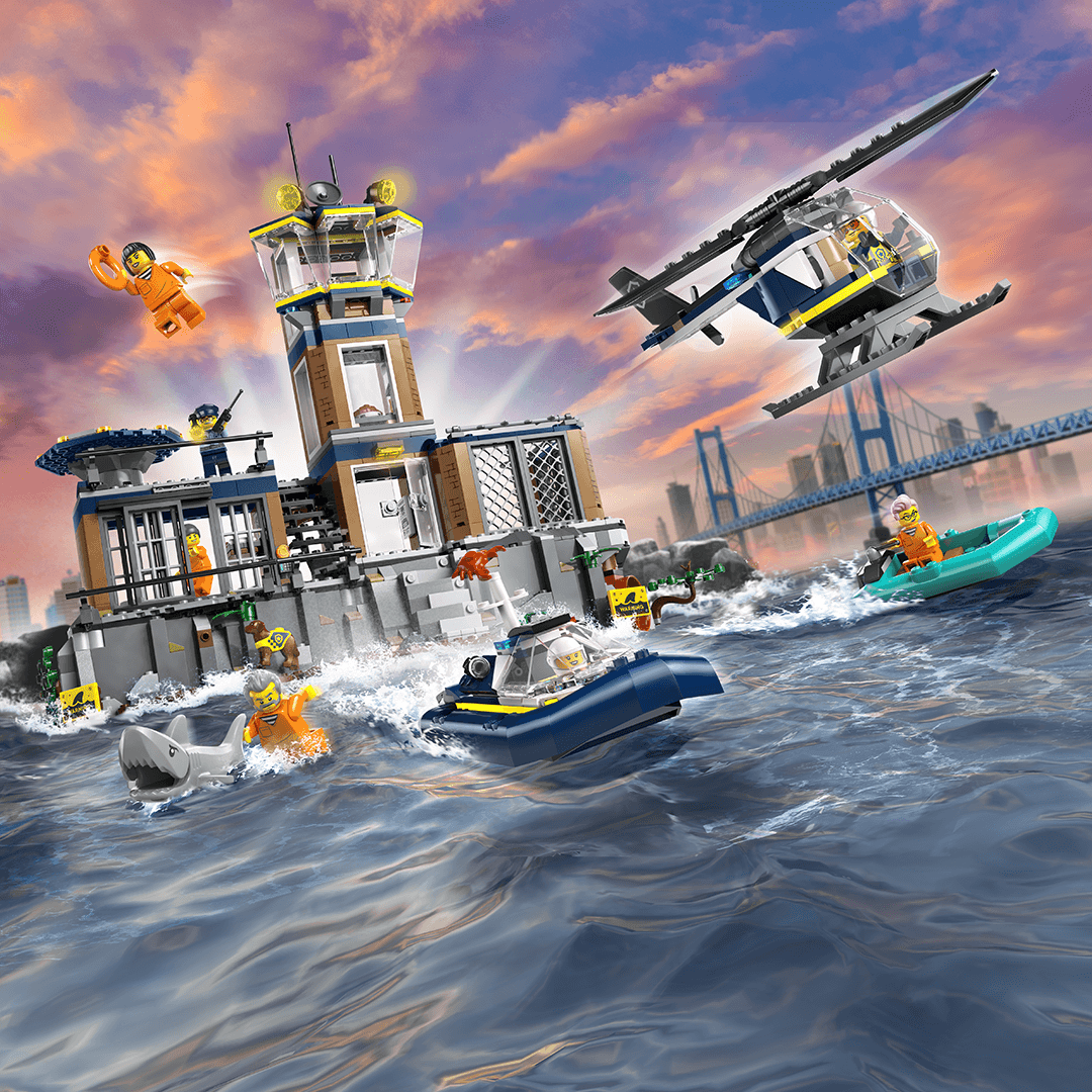 LEGO Police Prison Island 60419 City LEGO City @ 2TTOYS LEGO €. 99.99