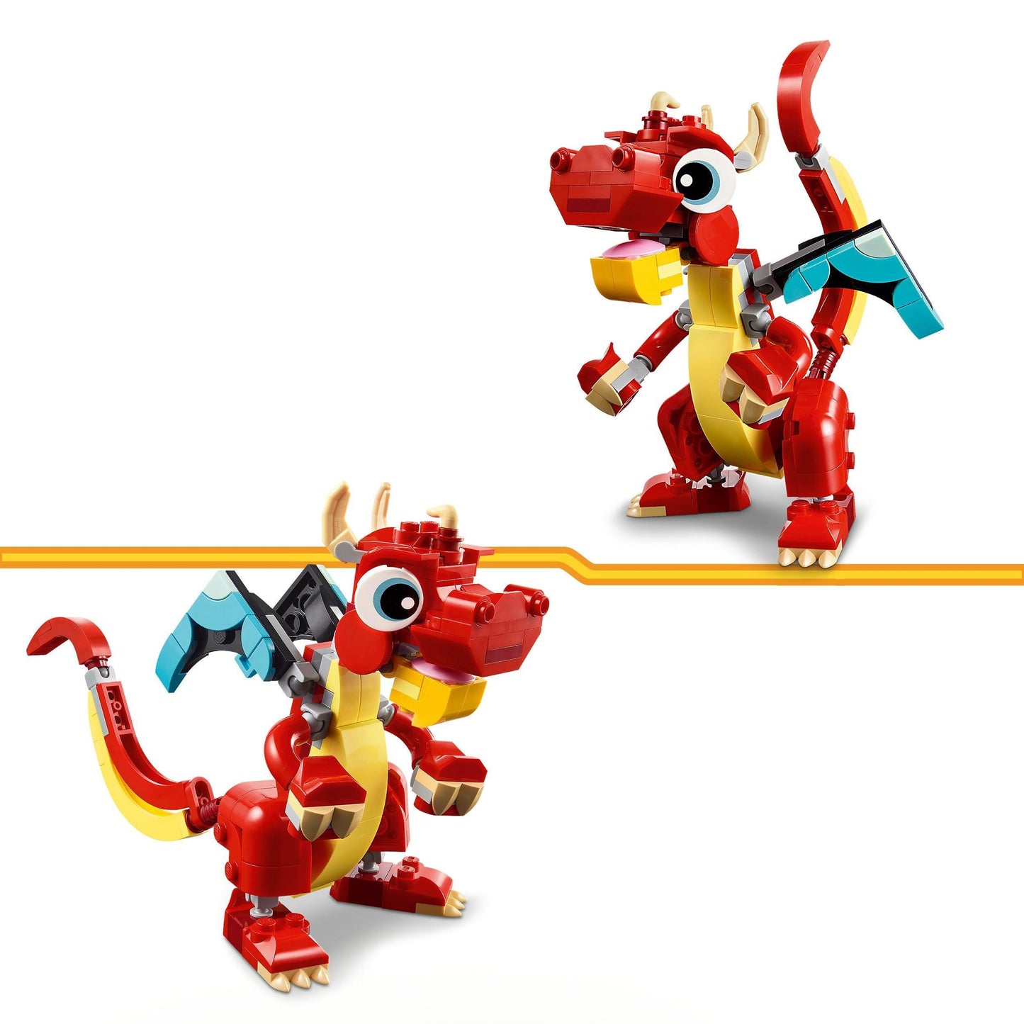 LEGO Red Dragon 31145 Creator 3 in 1 LEGO CREATOR 3 IN 1 @ 2TTOYS LEGO €. 9.99