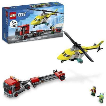 LEGO Rescue Helicopter Transporter 60343 City LEGO CITY GEWELDIGE VOERTUIGEN @ 2TTOYS LEGO €. 29.99