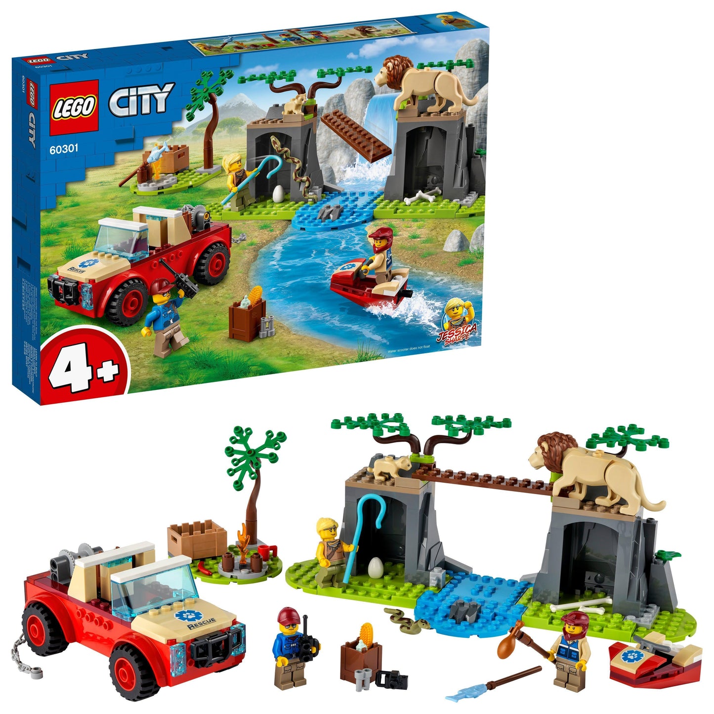 LEGO Rescue off-roader 60301 City LEGO CITY WILDLIFE @ 2TTOYS | Official LEGO shop😊🥰 LEGO €. 44.99