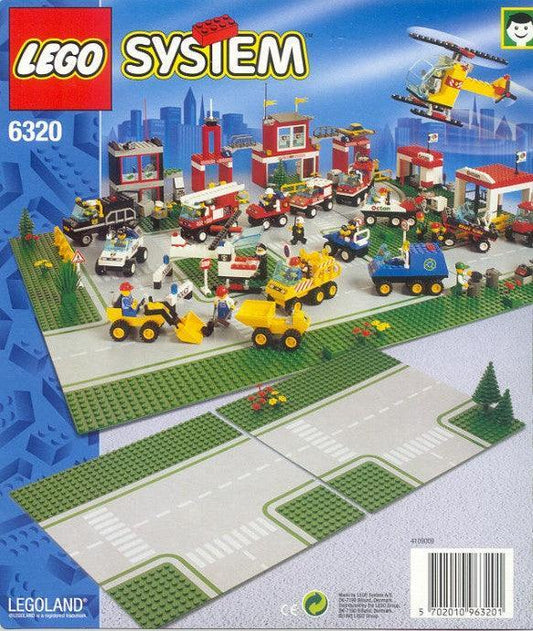 LEGO Road Plates, Junction 6320 Town LEGO Town @ 2TTOYS | Official LEGO shop😊🥰 LEGO €. 6.00