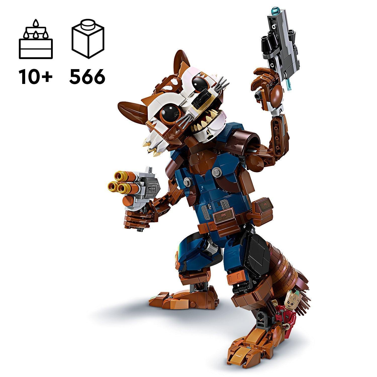 LEGO Rocket & Baby Groot 76282 Superheroes LEGO SUPERHEROES @ 2TTOYS LEGO €. 59.99