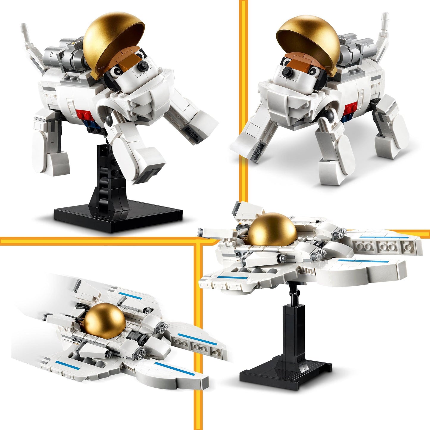 LEGO Space Astronaut 31152 Creator 3 in 1 LEGO CREATOR 3 IN 1 @ 2TTOYS LEGO €. 49.99