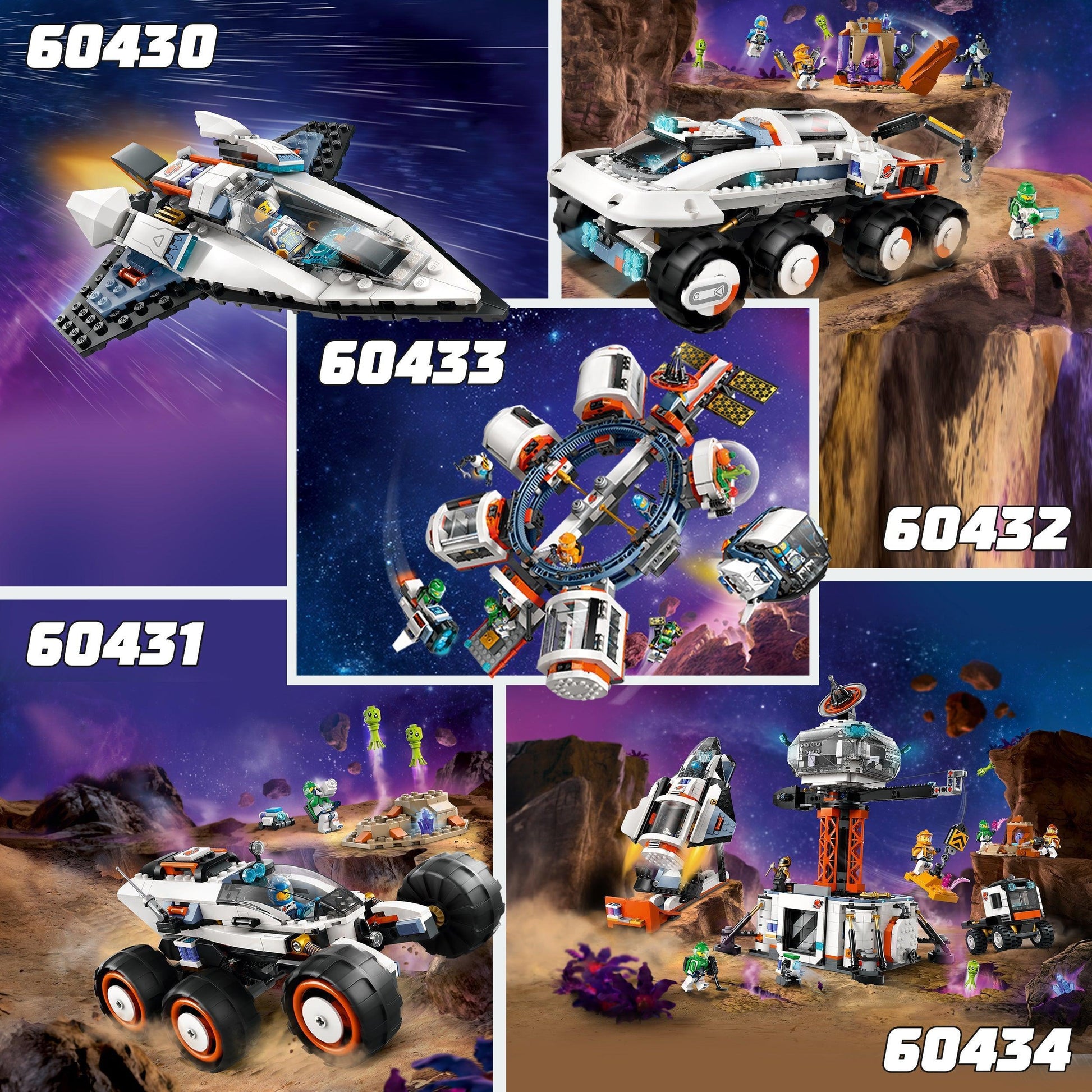 LEGO Space Explorer Rover and Alien Life 60431 City LEGO City @ 2TTOYS LEGO €. 29.99