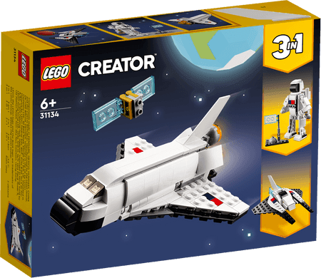 LEGO Space Shuttle with astronaut 31134 Creator 3 in 1 Bouwsets @ 2TTOYS | Official LEGO shop😊🥰 LEGO €. 9.99