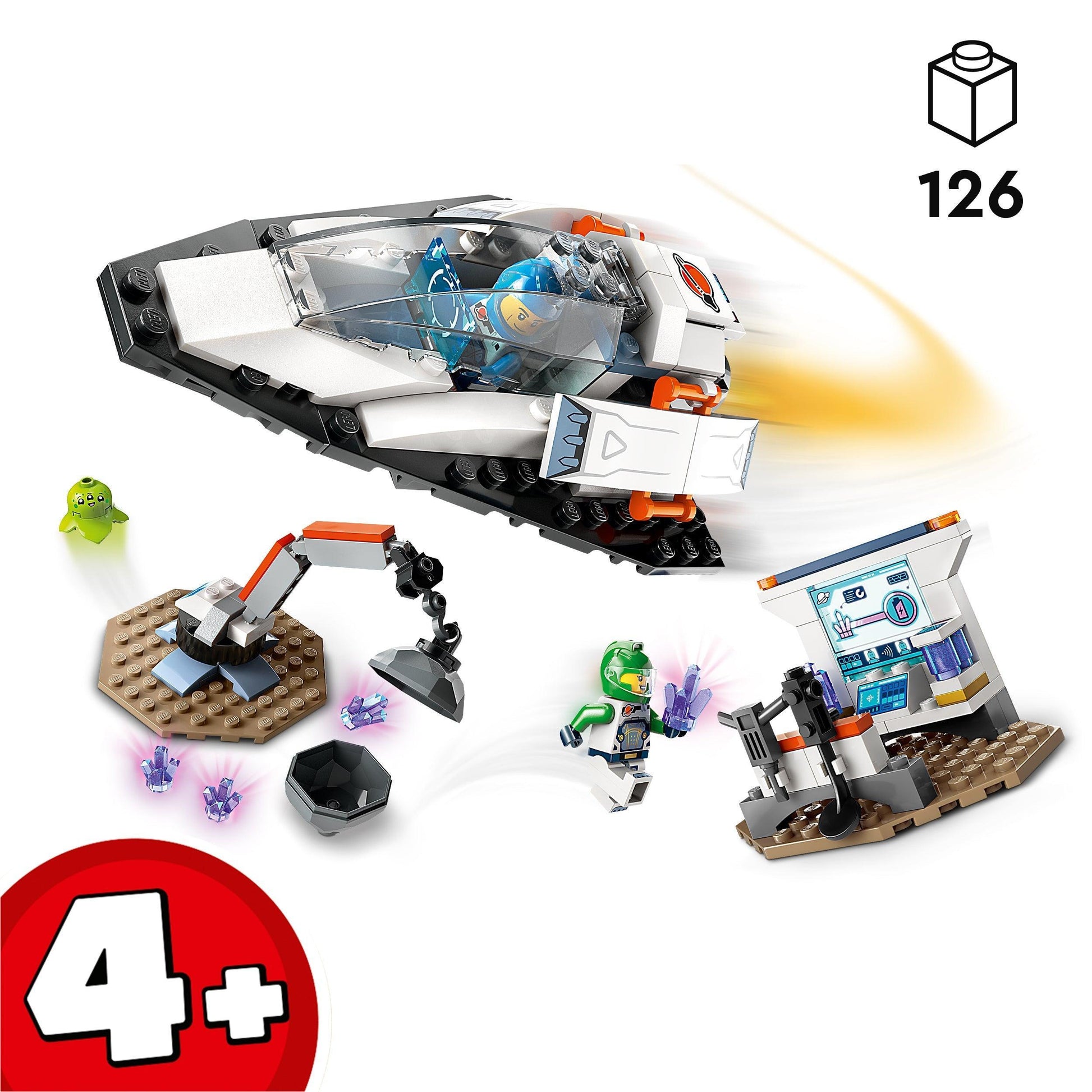 LEGO Spaceship and Asteroid Discovery 60429 City LEGO City @ 2TTOYS LEGO €. 19.99
