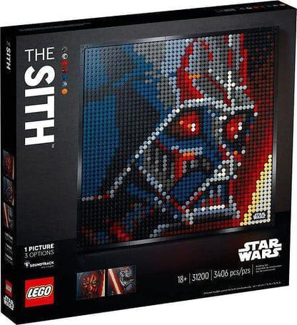 LEGO Star Wars The Sith Mosaic 31200 Art LEGO ART @ 2TTOYS | Official LEGO shop😊🥰 LEGO €. 124.99