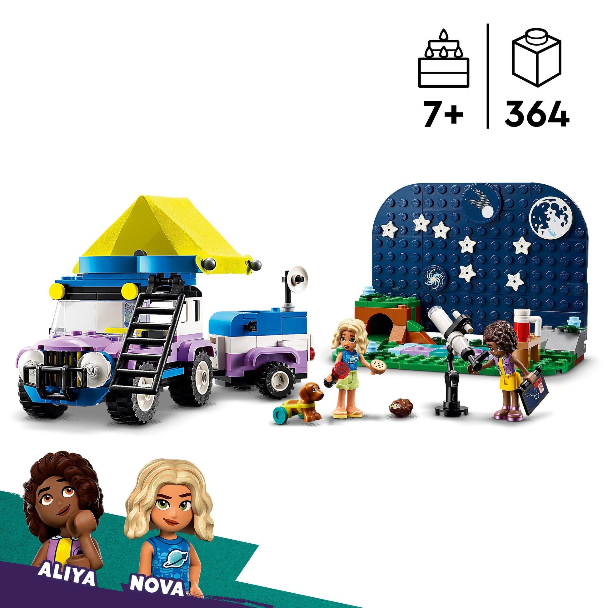 LEGO Stargazing Camping Vehicle 42603 Friends LEGO FRIENDS @ 2TTOYS | Official LEGO shop😊🥰 LEGO €. 29.99