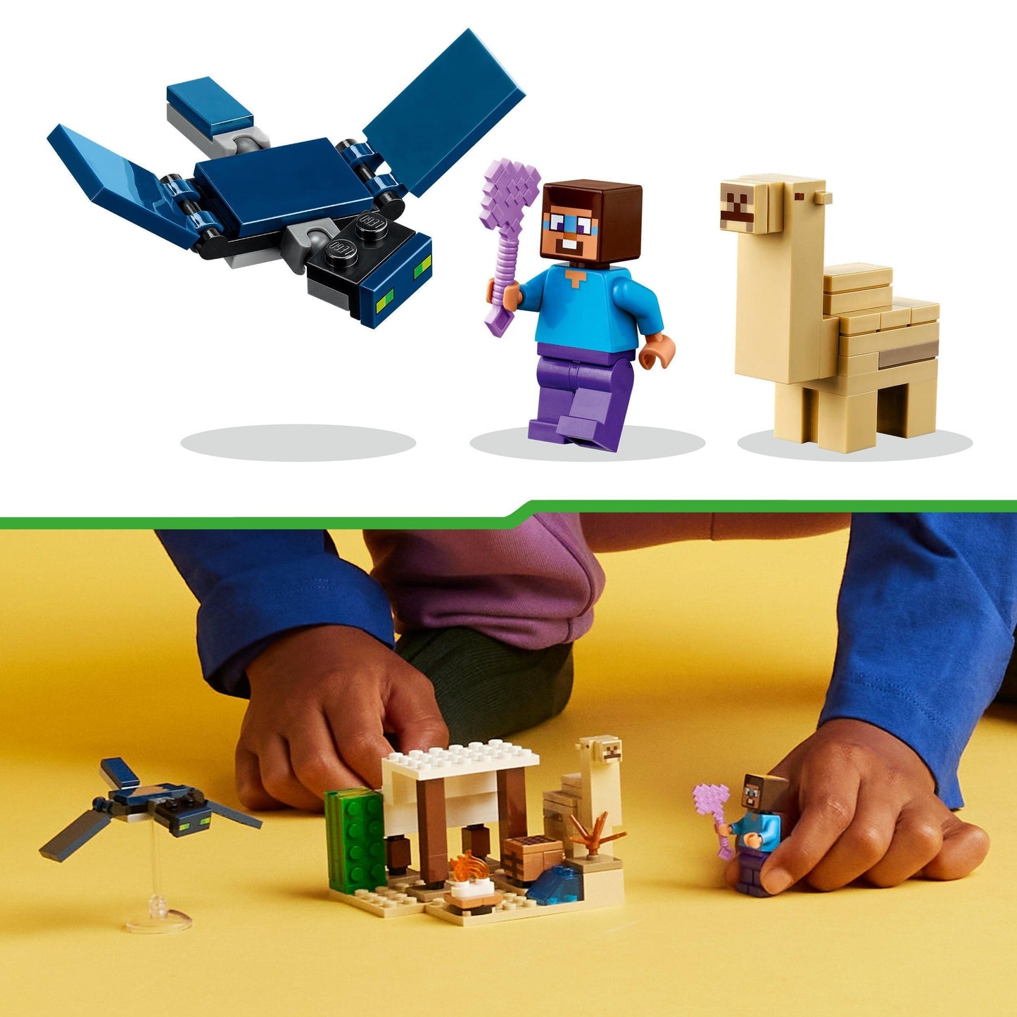 LEGO Steve's Desert Expedition 21251 Minecraft LEGO MINECRAFT @ 2TTOYS | Official LEGO shop😊🥰 LEGO €. 9.99