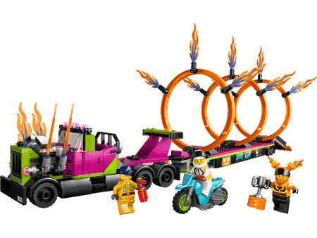 LEGO Stunt Truck & Ring of Fire Challenge 60357 City LEGO CITY @ 2TTOYS LEGO €. 49.99