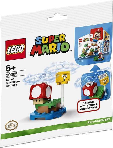 LEGO Super Mushroom Surprise 30385 Super Mario LEGO SUPERMARIO @ 2TTOYS | Official LEGO shop😊🥰 LEGO €. 7.49