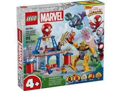 LEGO Team Spidey Web Spinner Headquarters 10794 Spidey LEGO Spiderman @ 2TTOYS | Official LEGO shop😊🥰 LEGO €. 54.99