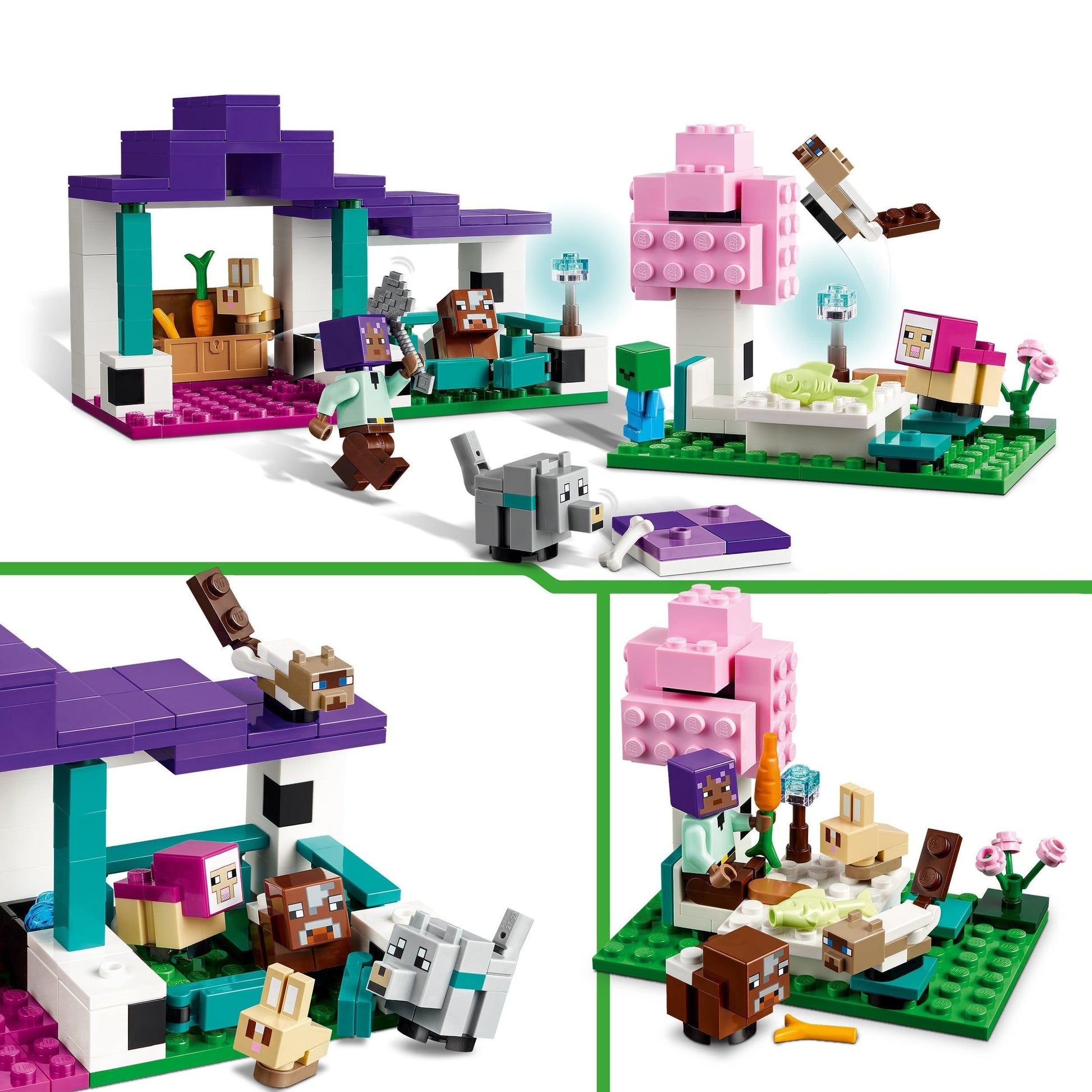 LEGO The Animal Sanctuary 21253 Minecraft LEGO MINECRAFT @ 2TTOYS LEGO €. 19.99