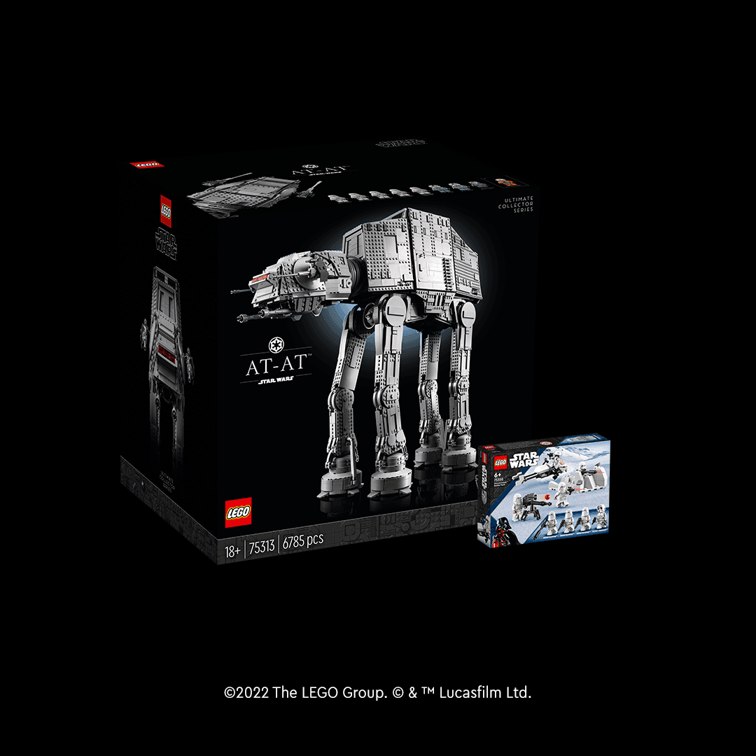 LEGO The AT-AT 75313 Starwars LEGO STARWARS @ 2TTOYS | Official LEGO shop😊🥰 LEGO €. 849.99