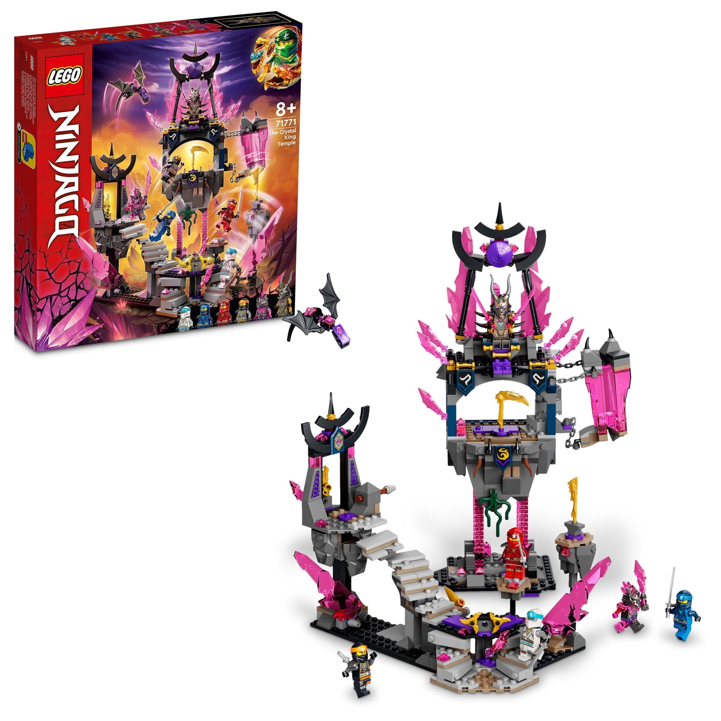 LEGO The Crystal King Temple 71771 Ninjago LEGO NINJAGO @ 2TTOYS LEGO €. 79.99