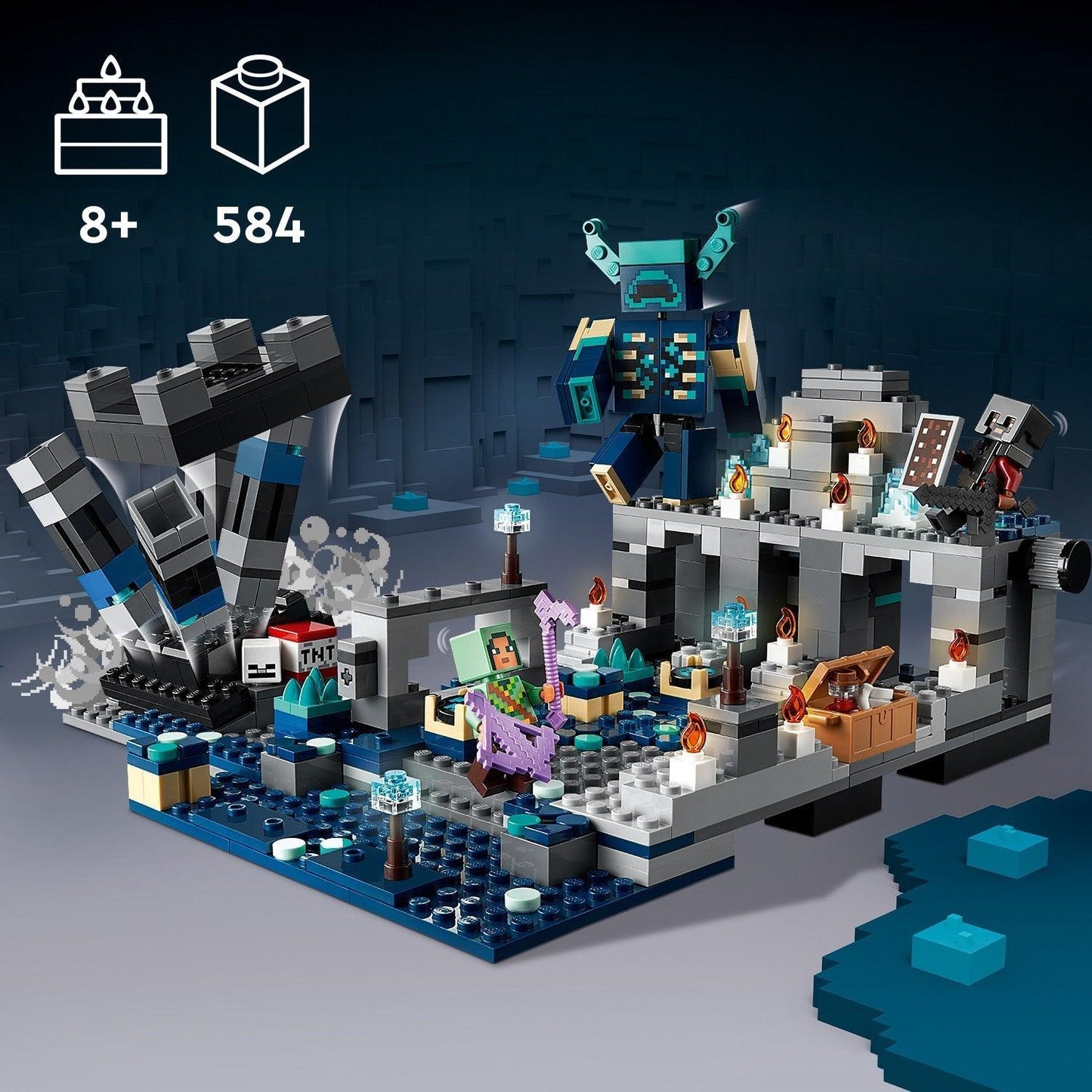 LEGO The Deep Dark Battle 21246 Minecraft LEGO MINECRAFT @ 2TTOYS LEGO €. 64.99