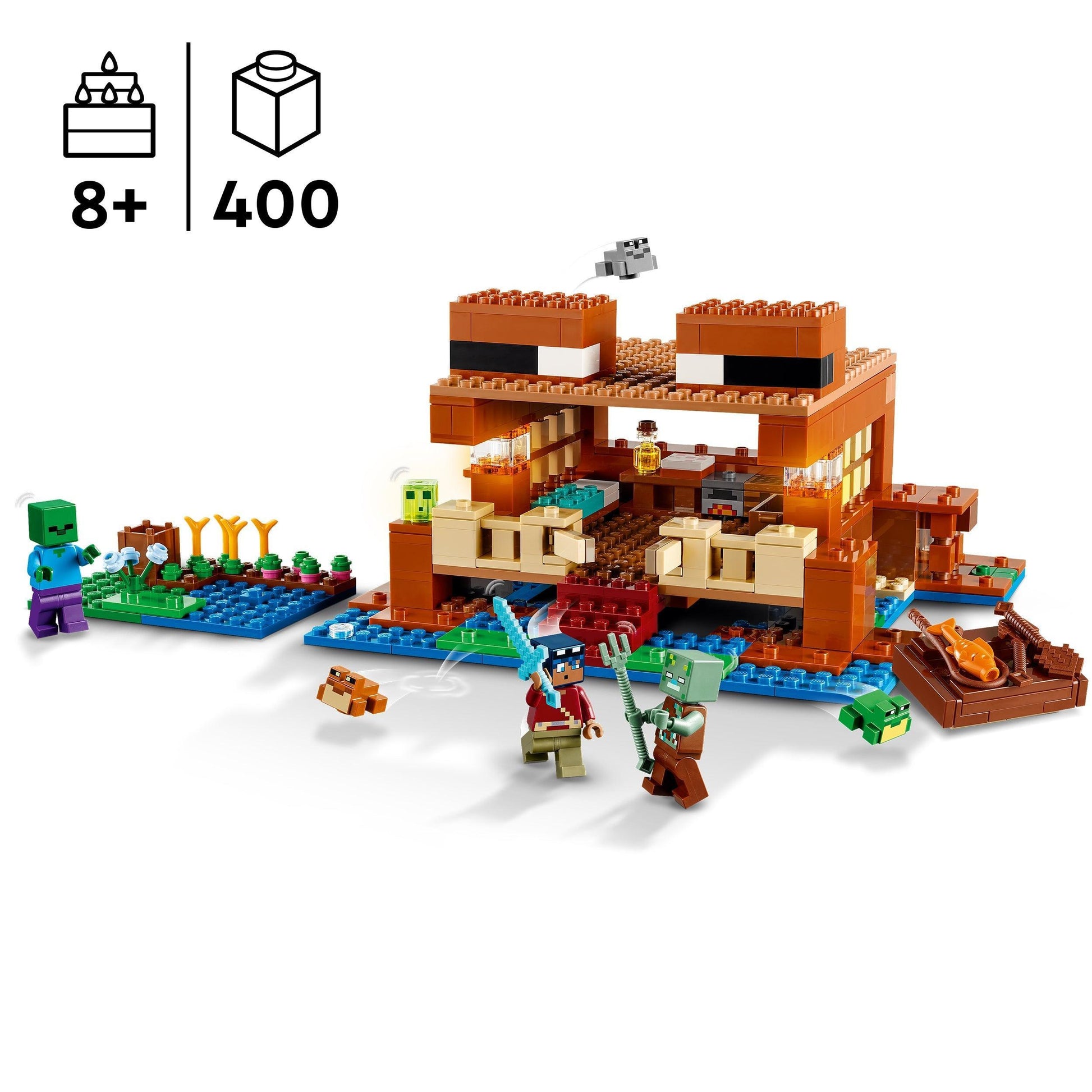 LEGO The Frog House 21256 Minecraft LEGO MINECRAFT @ 2TTOYS LEGO €. 54.99