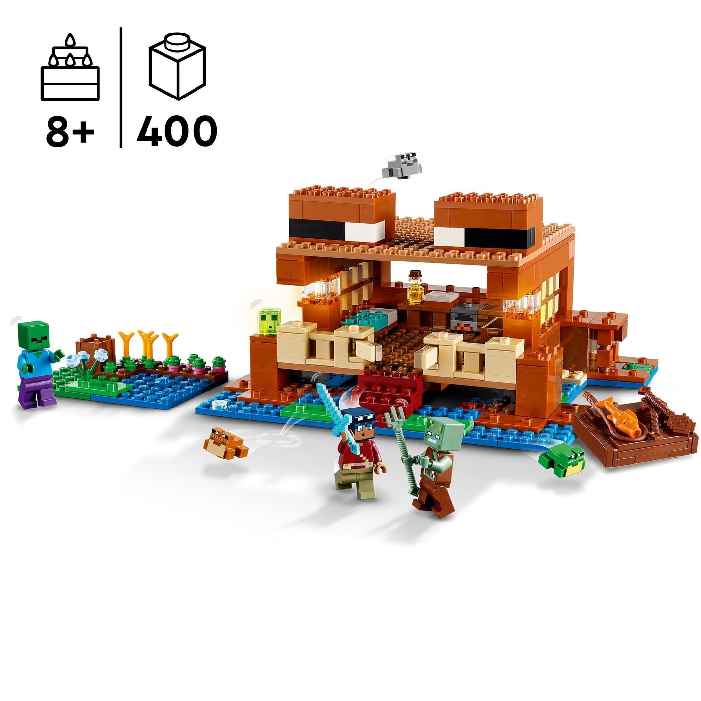 LEGO The Frog House 21256 Minecraft LEGO MINECRAFT @ 2TTOYS | Official LEGO shop😊🥰 LEGO €. 54.99