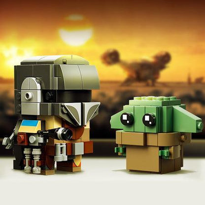 LEGO The Mandalorian & The Child 75317 Brickheadz LEGO STARWARS @ 2TTOYS LEGO €. 19.99