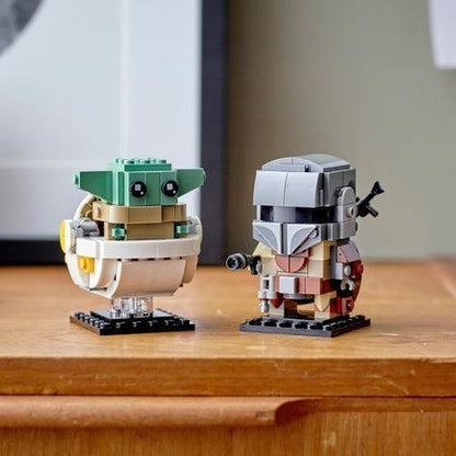 LEGO The Mandalorian & The Child 75317 Brickheadz LEGO STARWARS @ 2TTOYS LEGO €. 19.99