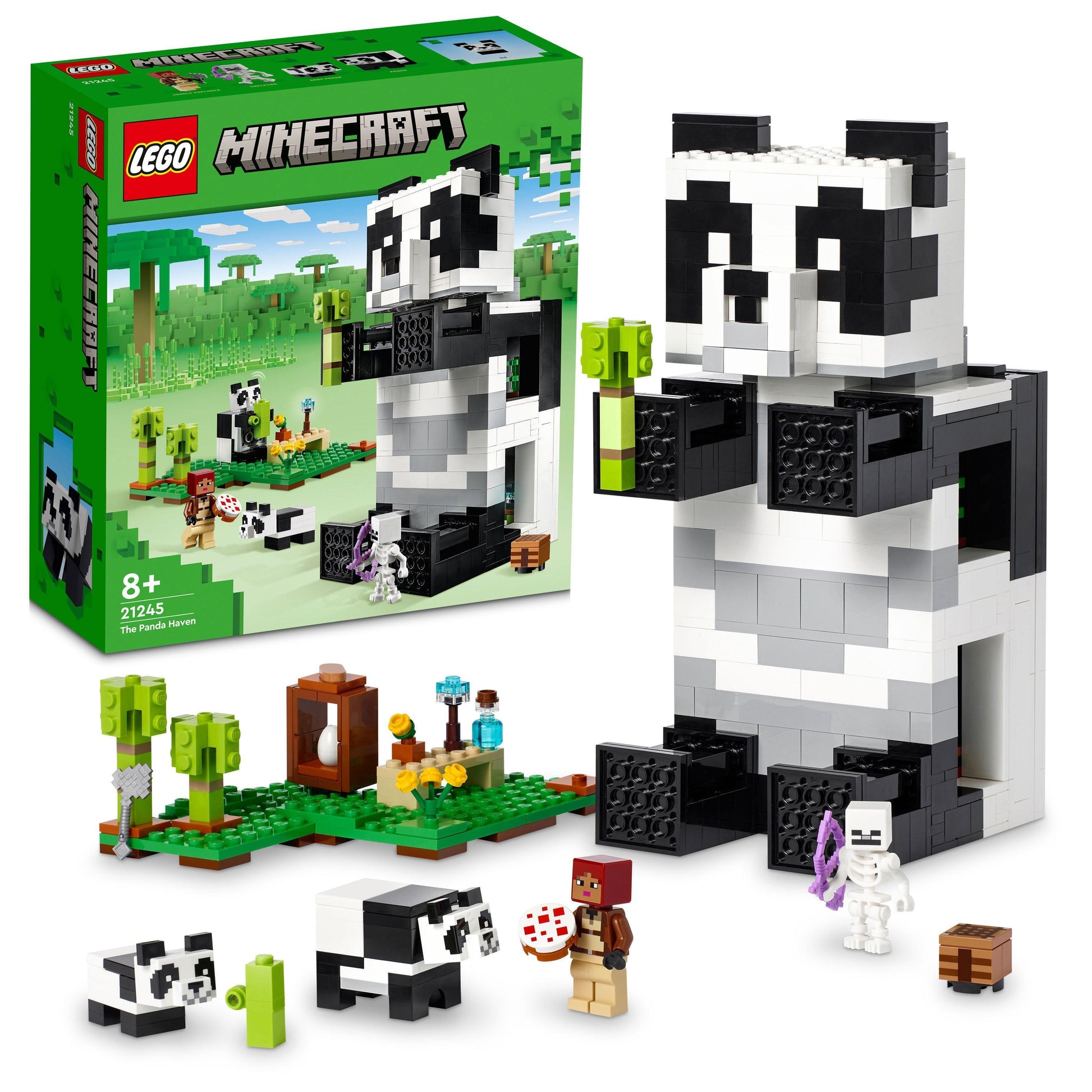 LEGO The Panda Haven 21245 Minecraft LEGO MINECRAFT @ 2TTOYS LEGO €. 49.99