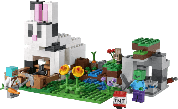 LEGO The Rabbit Ranch 21181 Minecraft LEGO MINECRAFT @ 2TTOYS LEGO €. 29.74