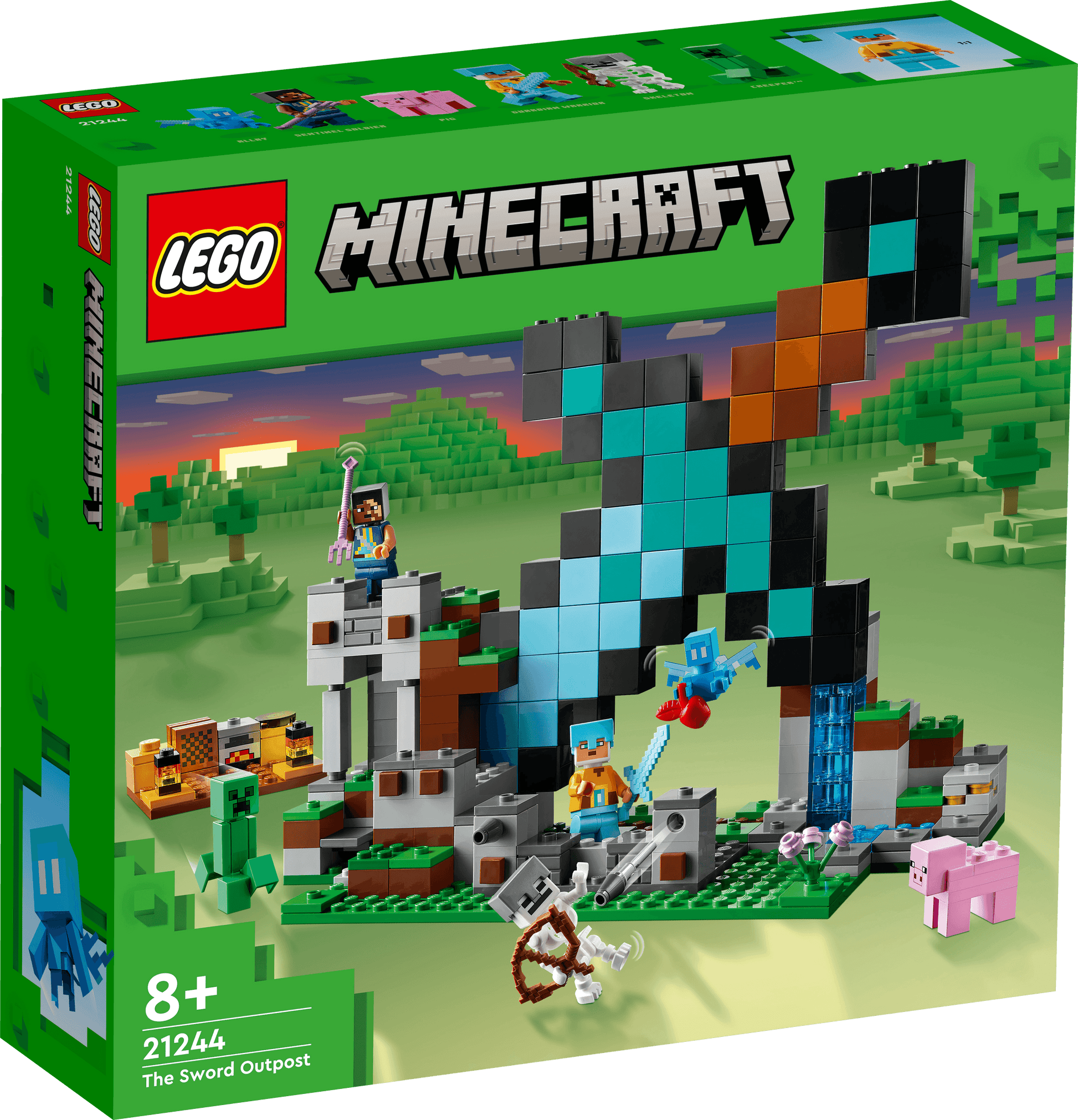 LEGO The Sword Outpost 21244 Minecraft LEGO MINECRAFT @ 2TTOYS | Official LEGO shop😊🥰 LEGO €. 38.48