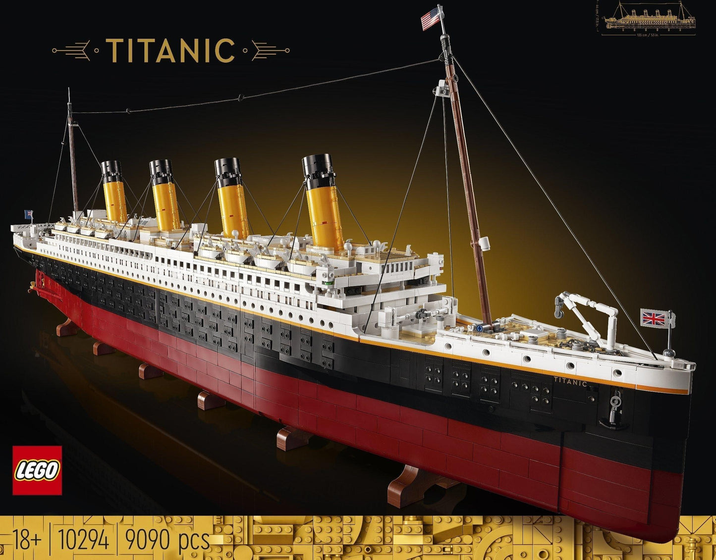 LEGO The Titanic 10294 Creator Expert LEGO CREATOR EXPERT @ 2TTOYS LEGO €. 699.99