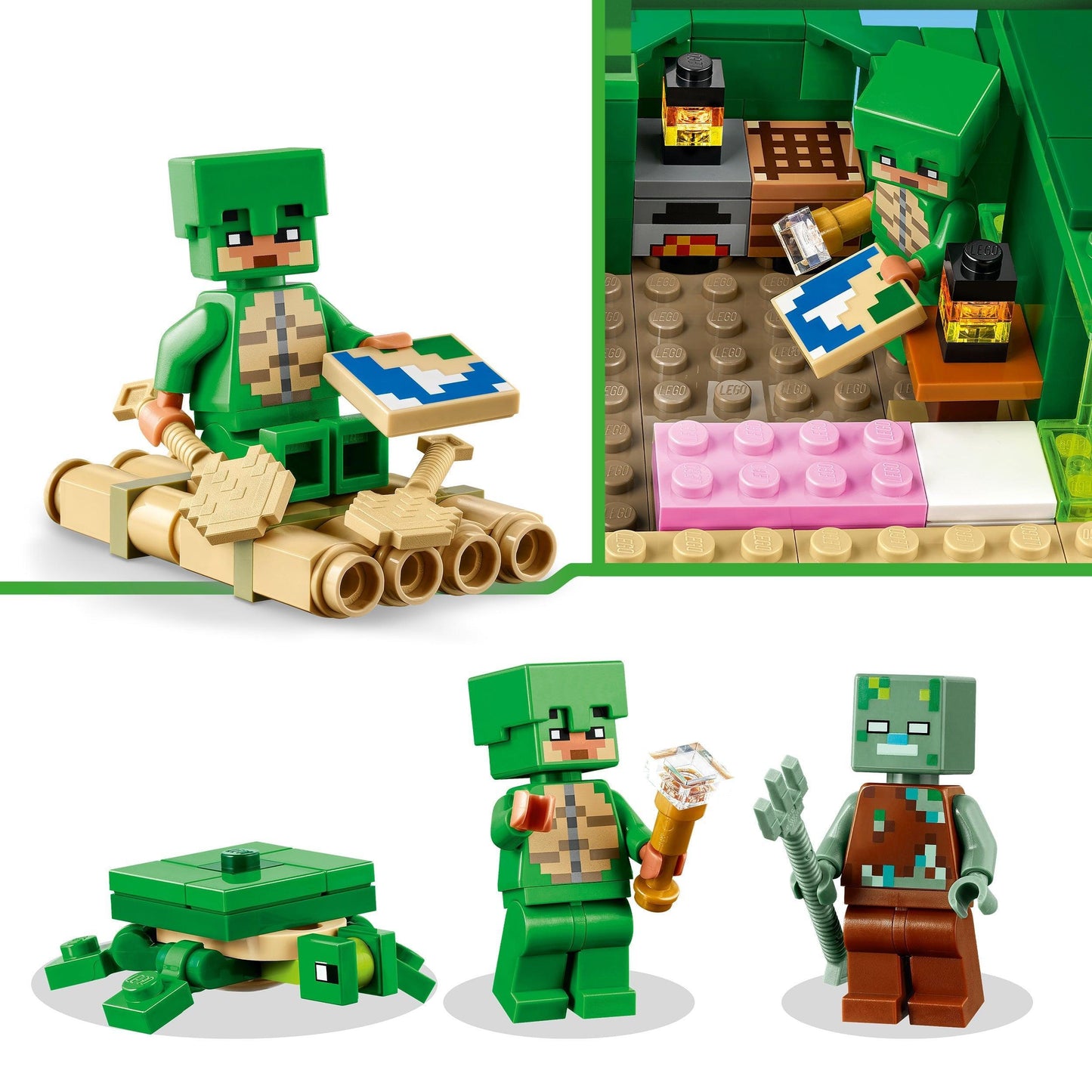 LEGO The Turtle Beach House 21254 Minecraft LEGO CLASSIC @ 2TTOYS | Official LEGO shop😊🥰 LEGO €. 26.99